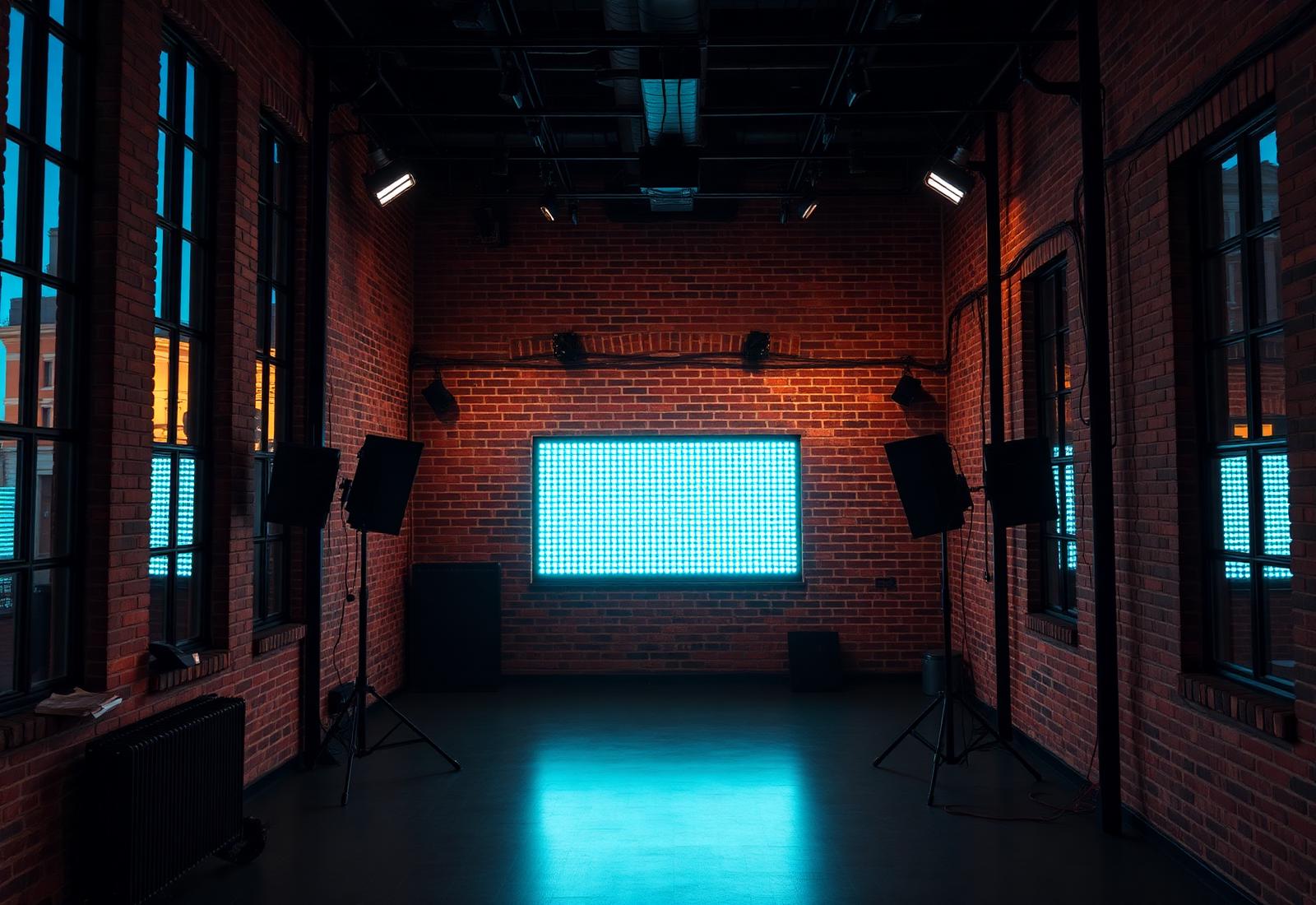 Inside the BLAB TV studio in downtown Pensacola